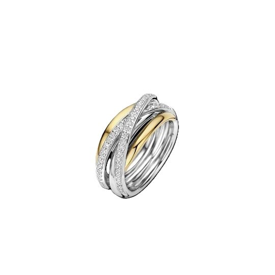 Anillo Ti Sento Milano Mujer in Plata Zircone 12056ZY/54 - 12056ZY/54